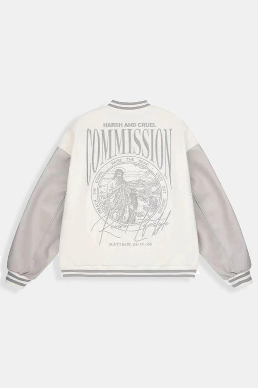Varsity KURTKA Beige