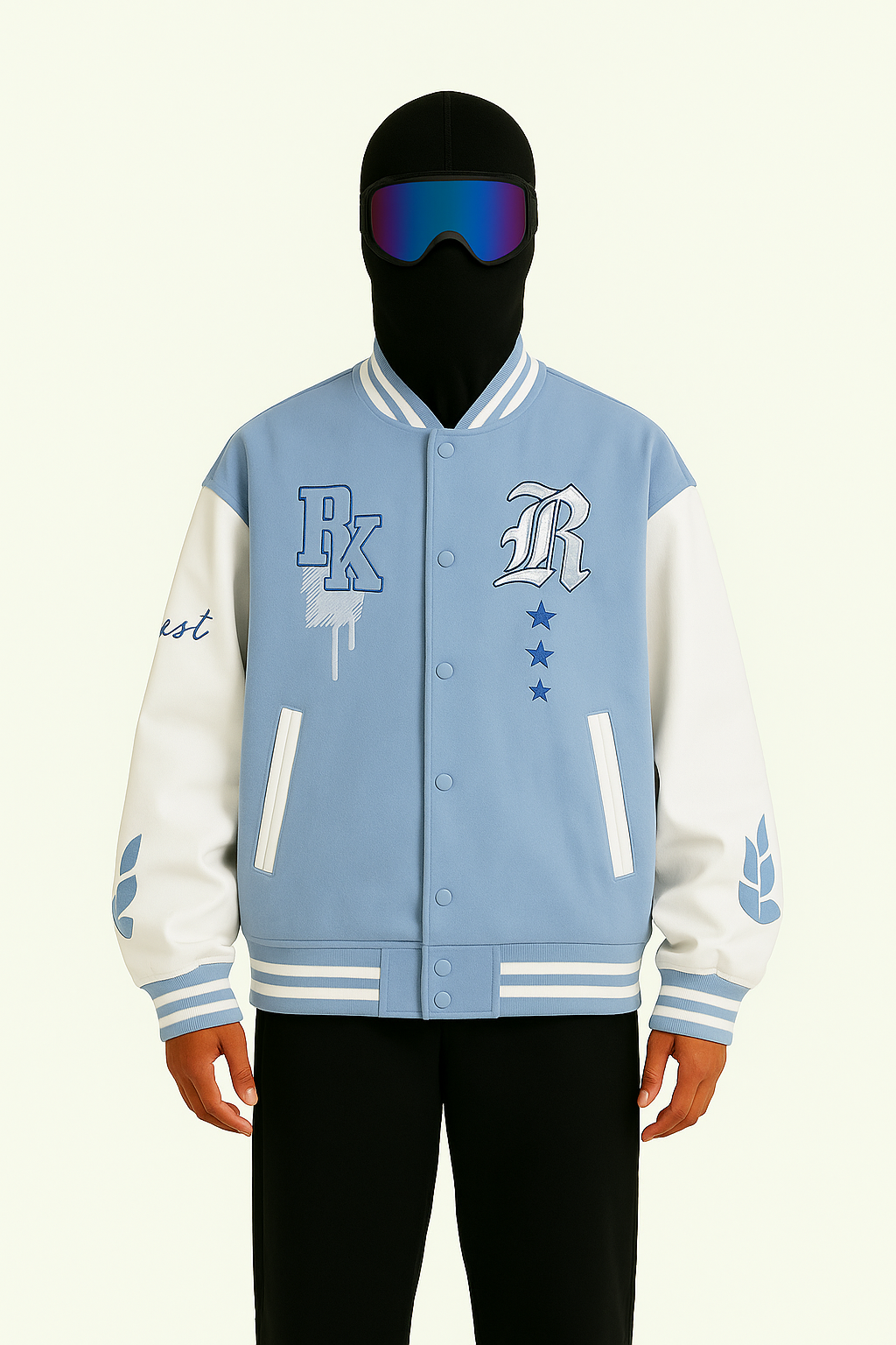 Varsity KURTKA Bleu Ciel