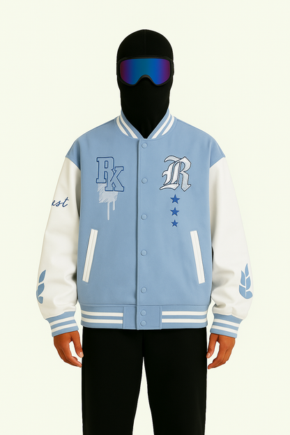 Varsity KURTKA Bleu Ciel
