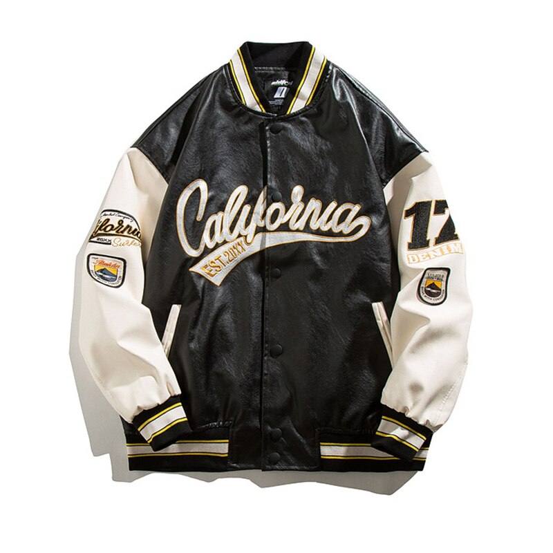 Varsity KURTKA Cuir