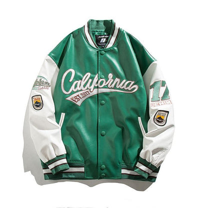 Varsity KURTKA Cuir