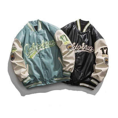 Varsity KURTKA Cuir