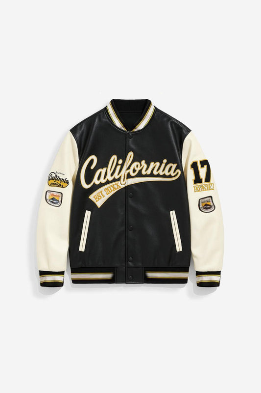 Varsity KURTKA Cuir