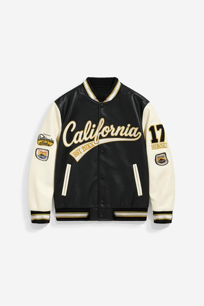 Varsity KURTKA Cuir