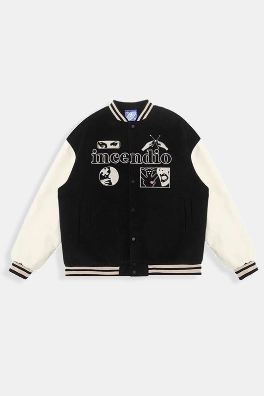 Varsity KURTKA Noir