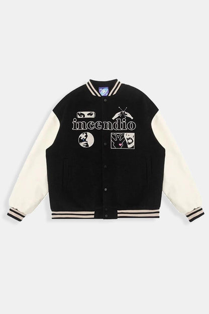 Varsity KURTKA Noir