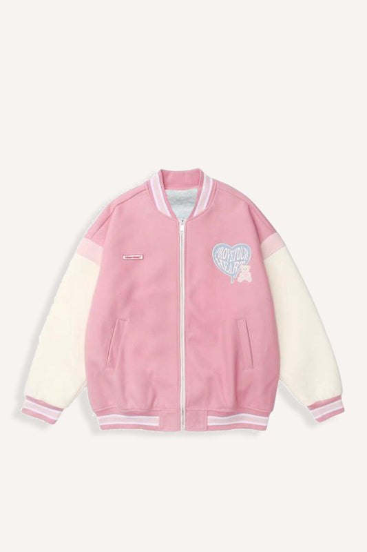 Varsity KURTKA Rose