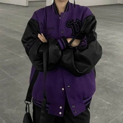 Varsity KURTKA Violet