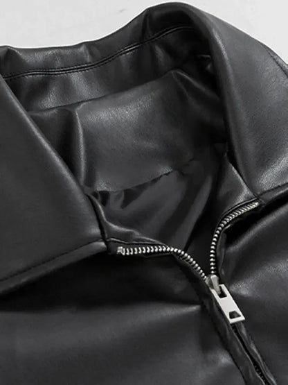 KURTKA Cuir Streetwear