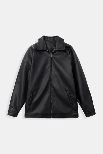 KURTKA Cuir Streetwear